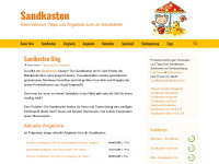 sandkastenkaufen.de Webseite Vorschau