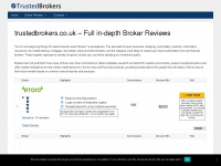 trustedbrokers.co.uk Webseite Vorschau