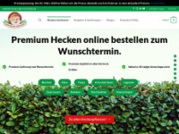 hecken-helge.de Webseite Vorschau