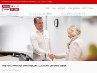 privatpraxis-orthopaedie.de Webseite Vorschau