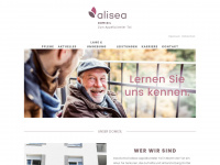 alisea-domizil.de Webseite Vorschau