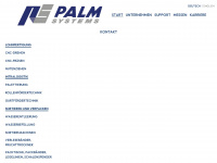 palm-systems.de Webseite Vorschau