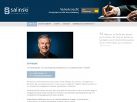 kanzlei-salinski.de Webseite Vorschau
