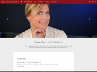 heike-apitzsch-friedrich.com Webseite Vorschau
