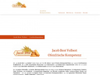 jacob-brot.de Webseite Vorschau