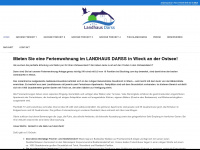 landhaus-darss.com Webseite Vorschau