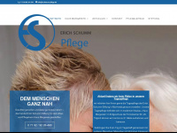 schumm-pflege.de Webseite Vorschau