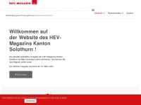 hev-magazin-so.ch Webseite Vorschau