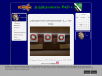 schuetzenverein-resse-dart.de Webseite Vorschau