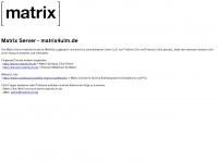 matrix4ulm.de Webseite Vorschau