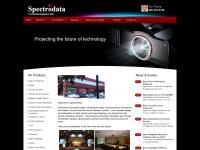 spectrodata.com Webseite Vorschau