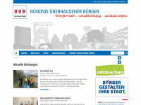 bobfraktion.de Webseite Vorschau