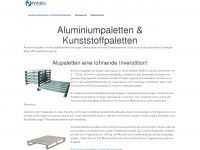 palettenhersteller.com Webseite Vorschau