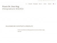 chiropraktik-loewenplatz.ch Webseite Vorschau