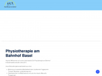 physiotherapiebasel.ch Webseite Vorschau
