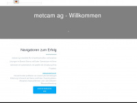 metcam.ch Webseite Vorschau