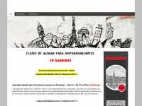 clasesde-aleman.com Webseite Vorschau