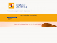 steghofer-consulting.de Webseite Vorschau