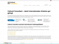 cultural-consultant.com Webseite Vorschau