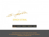 erich-stahl.de Webseite Vorschau
