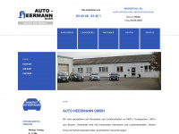 heermann-autoservice.de Webseite Vorschau