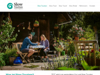 slowtourism.at Webseite Vorschau