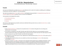 mayerlechner.com Webseite Vorschau