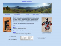 maier-hochlandhof.at Webseite Vorschau