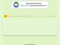 bgs-bundesverband-der-kameradschaften.de Webseite Vorschau