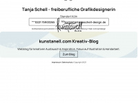 tanjaschell-design.de Webseite Vorschau