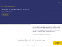 direkt-transport.ch Webseite Vorschau