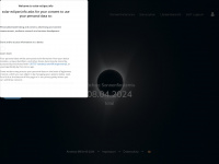 solar-eclipse.info Webseite Vorschau