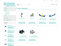 semeda-shop.de Webseite Vorschau