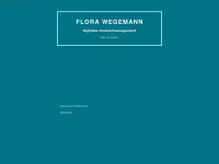 florawegemann.de Webseite Vorschau