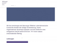am4change.ch Webseite Vorschau