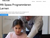 kidscode.ch Webseite Vorschau