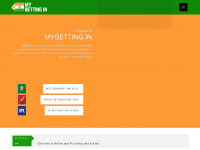 mybetting.in Webseite Vorschau