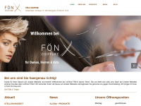 fön-x.ch Webseite Vorschau