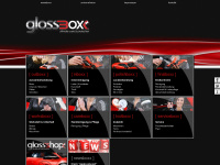 glossboxx.ch Webseite Vorschau
