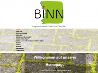 bürgerinitiativen-netzwerk-binn.de Webseite Vorschau