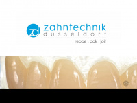 zahntechnik-duesseldorf.de Webseite Vorschau