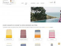 anna-aniq.com Webseite Vorschau
