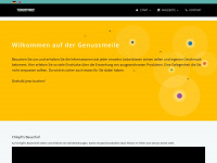 genussmeile.ch Webseite Vorschau