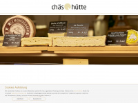 chaeshuette.ch Webseite Vorschau