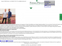 futuraflower.de Webseite Vorschau