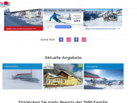moelltaler-gletscher.at Webseite Vorschau