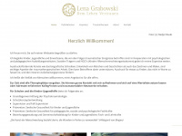 lenagrabowski.de Webseite Vorschau
