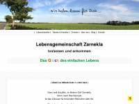 zarnekla.com Webseite Vorschau
