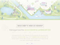 illustrierte-landkarten.de Webseite Vorschau