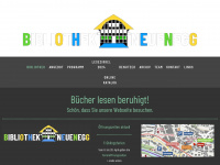 bibliothekneuenegg.ch Webseite Vorschau